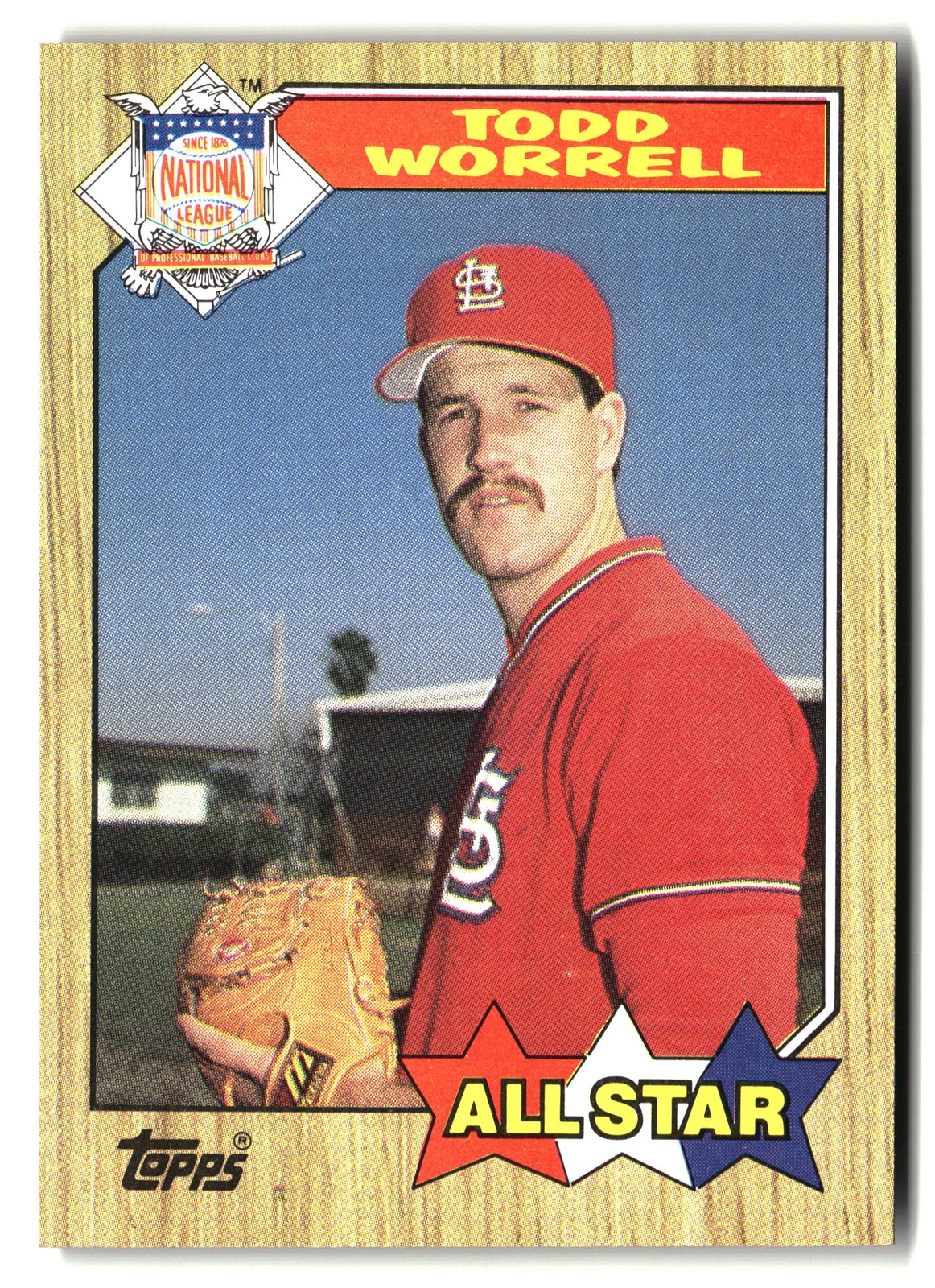 1987 Topps #605 Todd Worrell