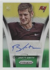 2014 Panini Prizm Rookie Neon Green & Yellow 40/150 Brett Smith #AR-BT Auto 9oy