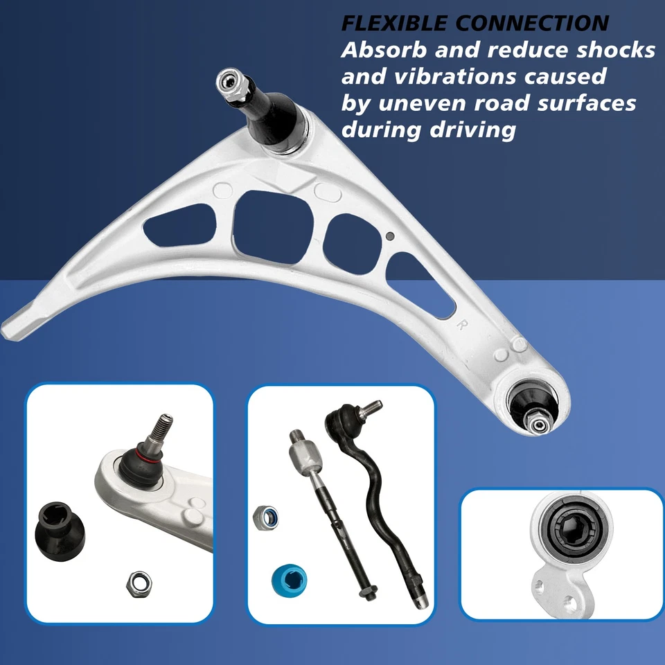 Front Lower Control Arms Assembly  Sway Bars for BMW 325Ci 328i Z4 - Image 2 of 4