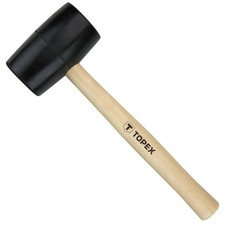 Gummihammer schwarz Ausbeulwerkzeug Schonhammer Pflasterhammer Ausbeulhammer