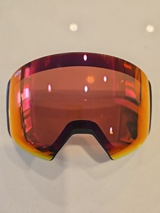 Smith 4D Mag Chromapop Sun Red Mirror Replacement Goggle Lens Used