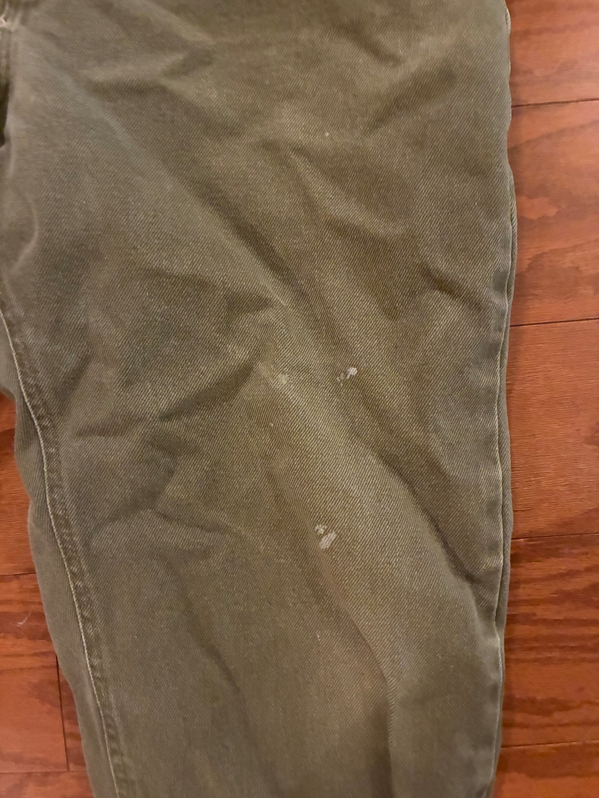 Vintage Carhartt Pants Mens 40x30 Brown Canvas Dungaree Fit Carpenter thumbnail 2