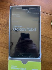 Samsung Galaxy Tab E SM-T560NZKUXAC 16GB, Wi-Fi, 9.6 inch Tablet - Black