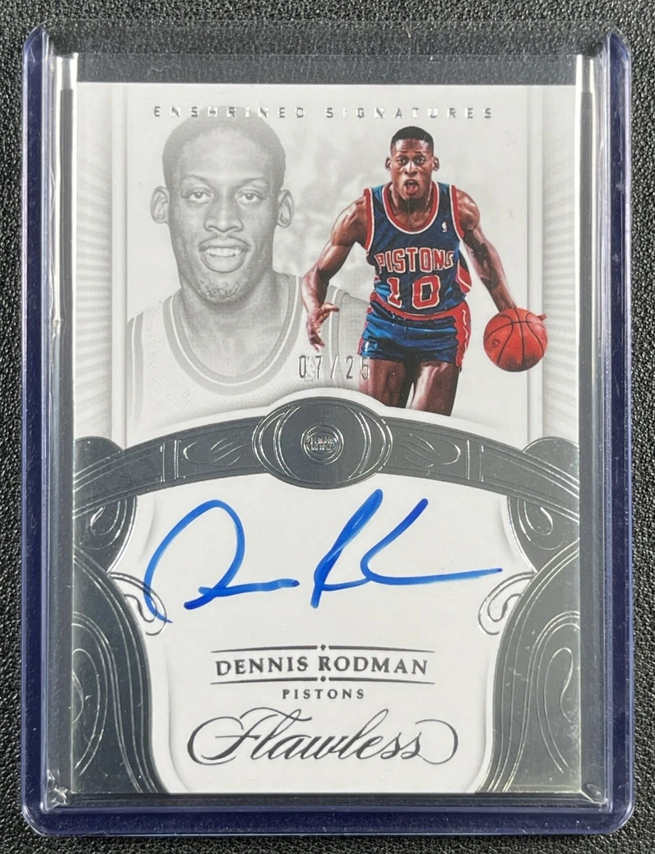 Dennis Rodman Autographed Basketball Trading Cards for sale | eBay