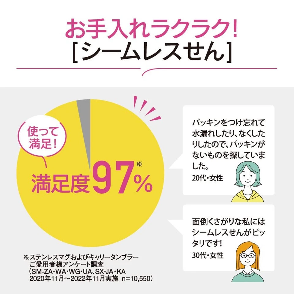 Zojirushi 24 onças copo de aço inoxidável à prova de vazamento tampa flip isolamento térmico... - Imagem 2 de 4