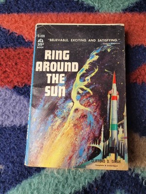 Ring Around the Sun Clifford D. Simak 1959 2nd Printing Ace PB Sci Fi
