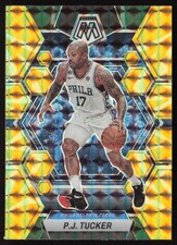 2022-23 Panini Mosaic Reactive Yellow P.J. Tucker #148 Philadelphia 76ers