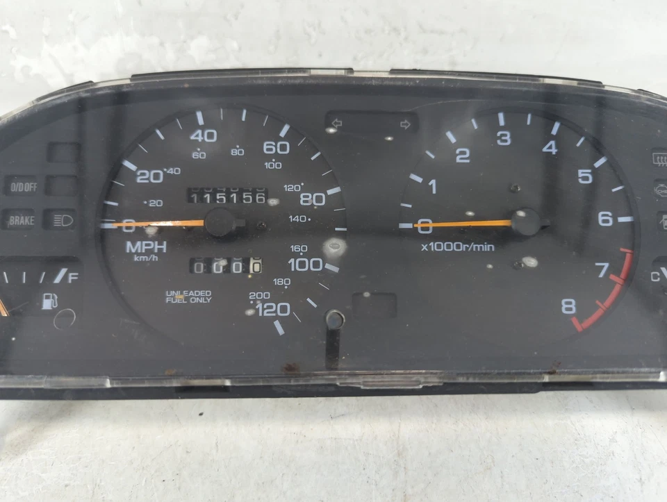1995-1997 Nissan Altima Speedometer Instrument Cluster Gauges XNOW3 - Image 4 of 4