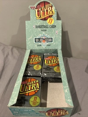 ‘92-‘93 Fleer Ultra NBA Basketball Cards brand new Series 2 14 Cards In Pack