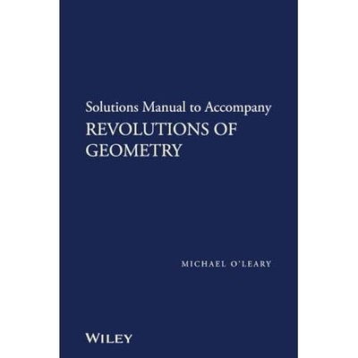 Revolutions of Geometry, Student Solutions Manual (Pure - Paperback, 2010 NEW Mi