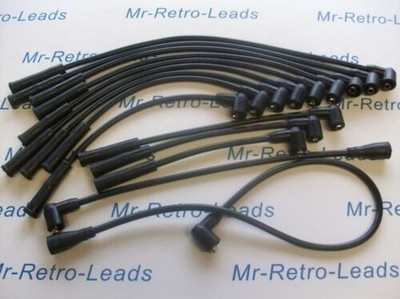 BLACK 8MM PERFORMANCE LEADS JAGUAR FOR THE E-Type S3 ROADSTER 2+2 HT