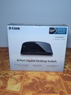 D-Link DGS-1008G 8-Ports External Ethernet Switch Brand New Sealed ECO-Friendly