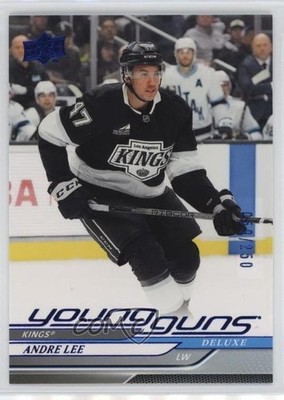 2024-25 Upper Deck Series 2 Young Guns Deluxe /250 Andre Lee #482 Rookie RC z3b
