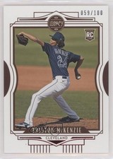 2021 Panini Chronicles Legacy Red 59/100 Triston McKenzie #13 0w7