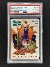 DEVIN BOOKER 2016 Panini Studio #FD14 From Downtown Case Hit PSA 10 Suns SP