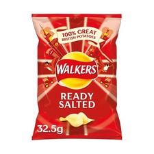 Walkers Ready Salted 32.5 g (2 pack)
