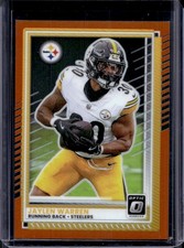 2025 Panini Donruss Optic Jaylen Warren Orange Prizm #/299 Steelers