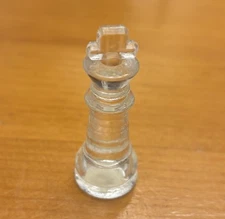 Glass King Chess Replacement Piece Tabletop Strategy Board Game