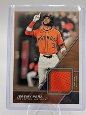 2026 Topps Series 1 Jeremy Pena Gold Major League Material SP/50