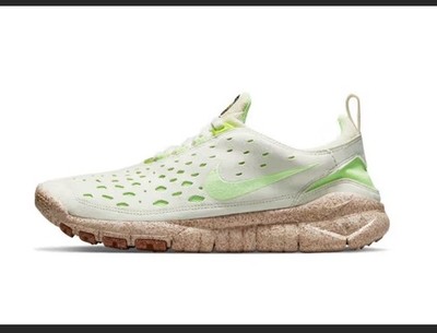 Nike 2021 Free Run Trail Happy Pineapple CZ9079-100 Shoes Milk Lime Size 11