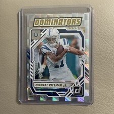 2025 Donruss - Dominators - Michael Pittman Jr. #DOM-MPN - Indianapolis Colts