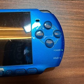 [ Excellent + ] Sony PSP 3000 Vibrant Blue Tested Game Console w/ Battery #34