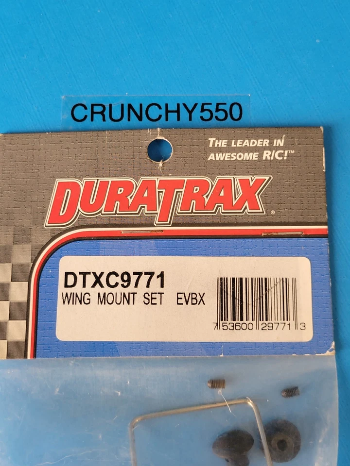 Duratrax EVBX Wing Mount Set DTXC9771 Vintage RC - Image 4 of 4