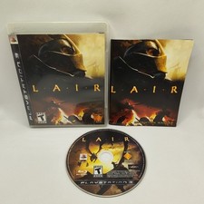 Lair PlayStation 3 PS3 Action Fantasy Dragon Game CIB Complete Tested Working