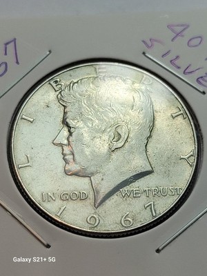1967 JFK Half Dollar 40% SILVER Clad Nice Coin Collectible | eBay