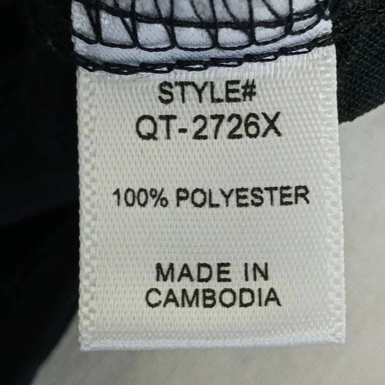 Zenana Women's Black 2X Sleeveless Top Polyester V-Neck - Image 3 of 4