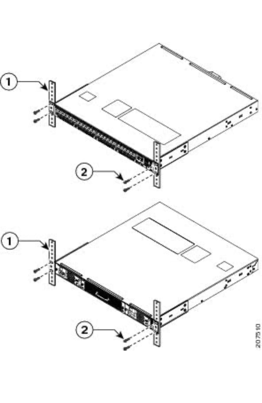 4948E/4948E-F 69-2037-XX Compatible Rack Mount Kit C4948E-ACC-KIT
