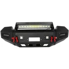 Complete Front Bumper Winch For 2004-2008 Ford F-150 w/ Light Bar D-ring Steel