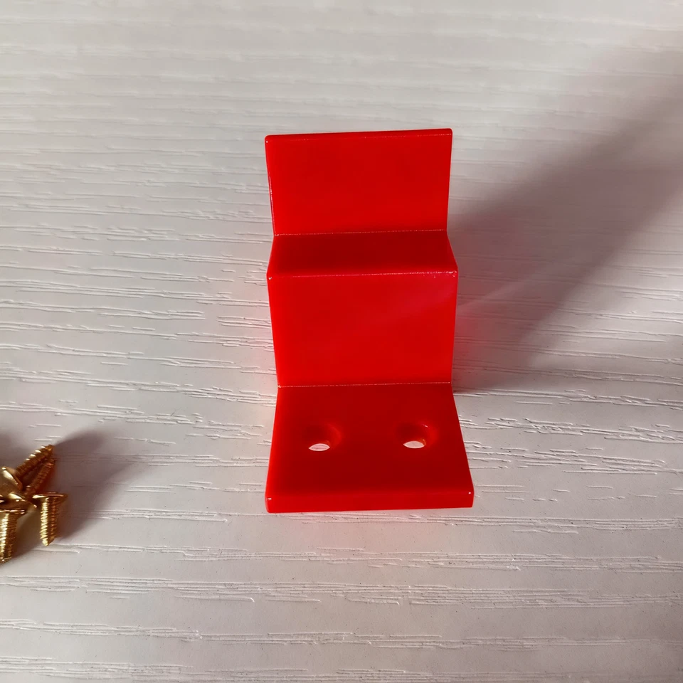 15 Pack Track Wall Mount Hot Wheels Track Compatible Wall Mount - red - Image 3 of 4