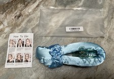 Reusable Blue Heatless Curls Curler Headband Hair Ribbon Soft Roller NEW