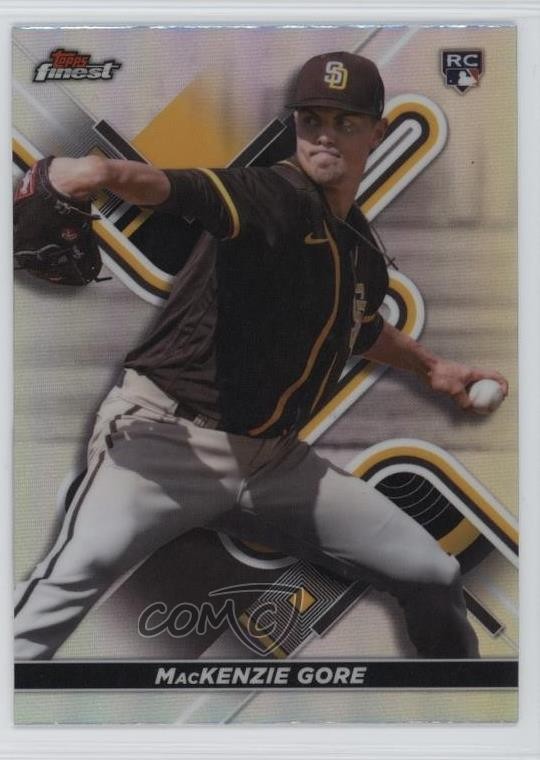 2022 Topps Finest Refractor Mackenzie Gore #22 0kz8