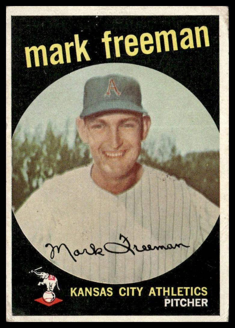 1959 Topps #532 Mark Freeman