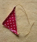 Vintage 1966 Barbie Francie #1255 Polka Dots and Raindrops Rain-Scarf Pre-owned