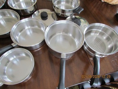 Saladmaster 15 Piece Set - 18-8 Stainless Steel | eBay