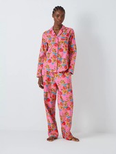 BNWT Their Nibs Tiger Print Pyjama Set, Hot Pink Size: M,L RRP: £40.00