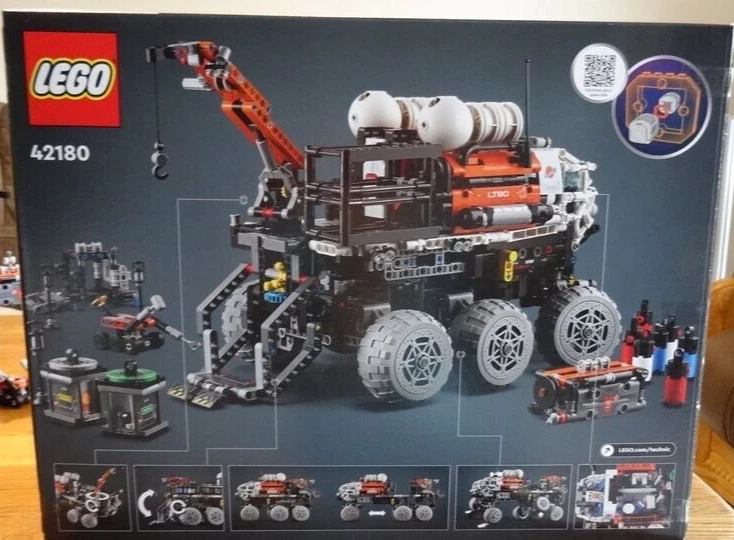 乐高Technic Mars Crew Exploration Rover 42180玩具建筑套件1599件 — 第 2/4 张图片
