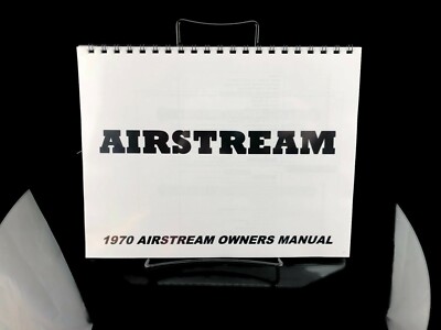 Airstream 1970 Travel Trailer Manual: Protective Covers Full Guide / 62 Pages