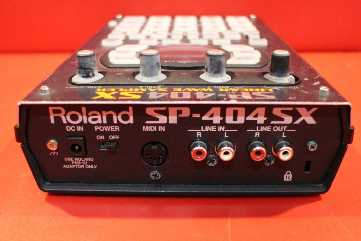 USED ROLAND SP-404 SX Portable Linear Wave Sampler SP 404 SX U2403