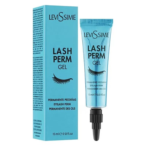LEVISSIME LASH PERM GEL Eyelash curling gel/Neutralizer 15 ml for laminating - Picture 2 of 3