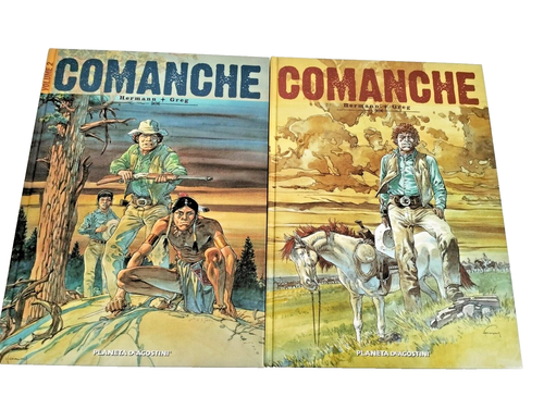 COMANCHE-HERMANN & GREG - volume 1 e 2 serie completa- PLANETA DEAGOSTINI-NUOVI