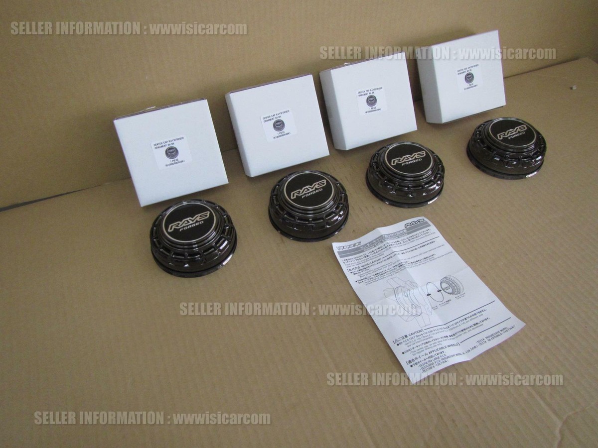 コルクハン RAYS FORGED VOLK RACING CENTRE CAP 6H-PCD139.7 BLACK CHROME
