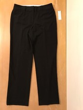 New Liz Taylor Collection Audra Ladies Slacks Straight Leg Black Size 10