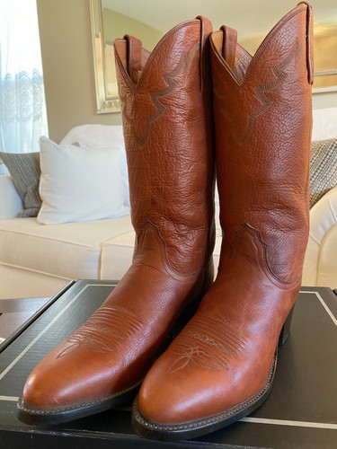 Lucchese 2000 Mens Handmade Cinnamon 