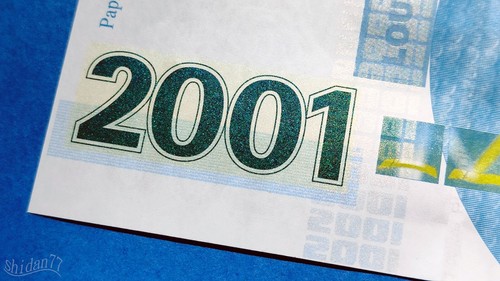 Louisenthal / Giesecke Devrient G&D - J. Gutenberg 2001 Specimen Test Note Unc - Picture 11 of 13