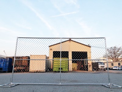 8' X 12 ' TEMPORARY CHAIN LINK  FENCE PANEL