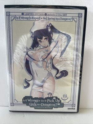Is It Wrong To Expect A Hot Spring In A Dungeon (DVD & CD) Factory Sealed
